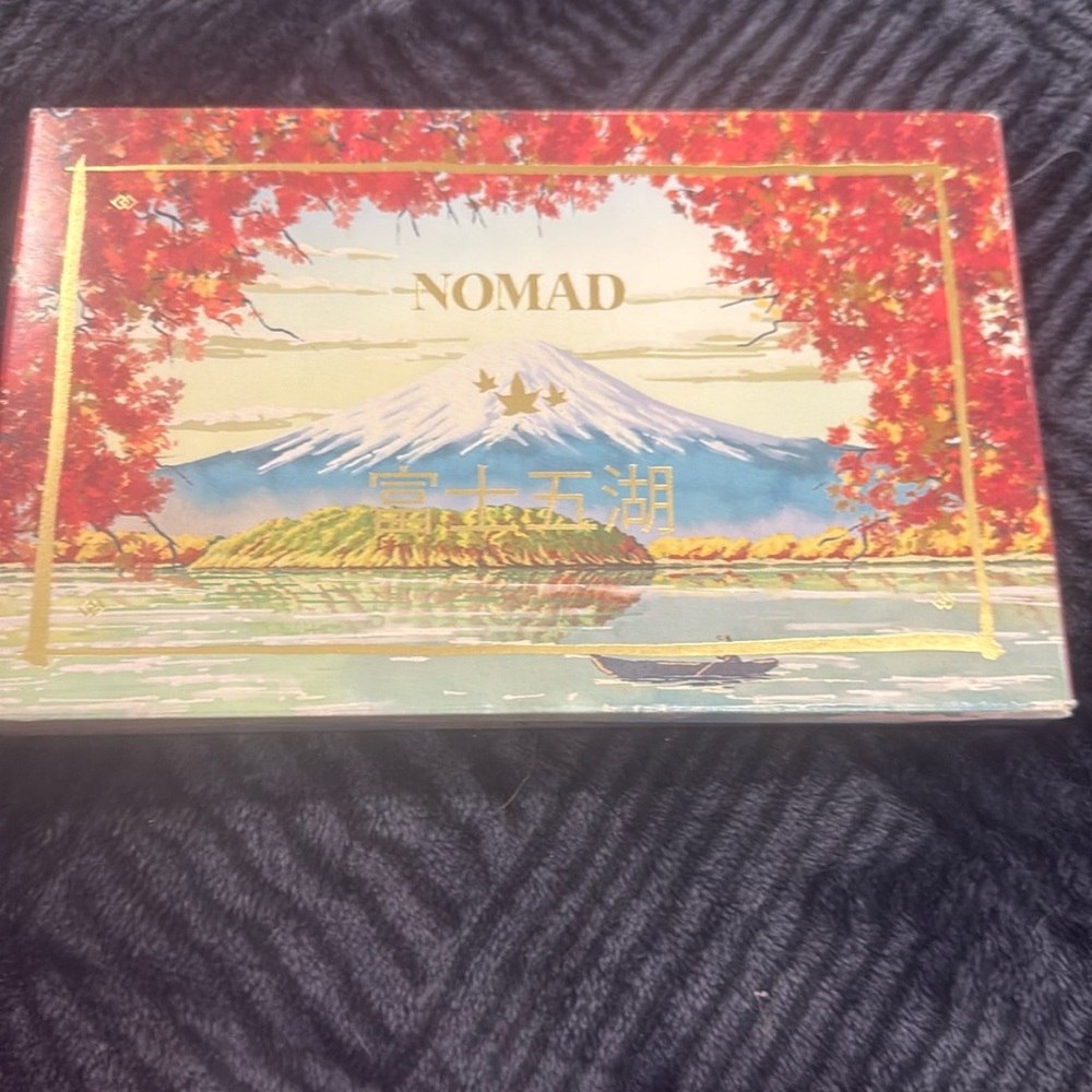 Nomad cosmetics Mount Fuji palette